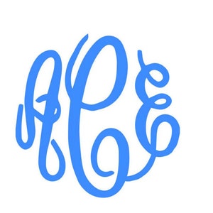 DIY Master-Kreis-Monogramm