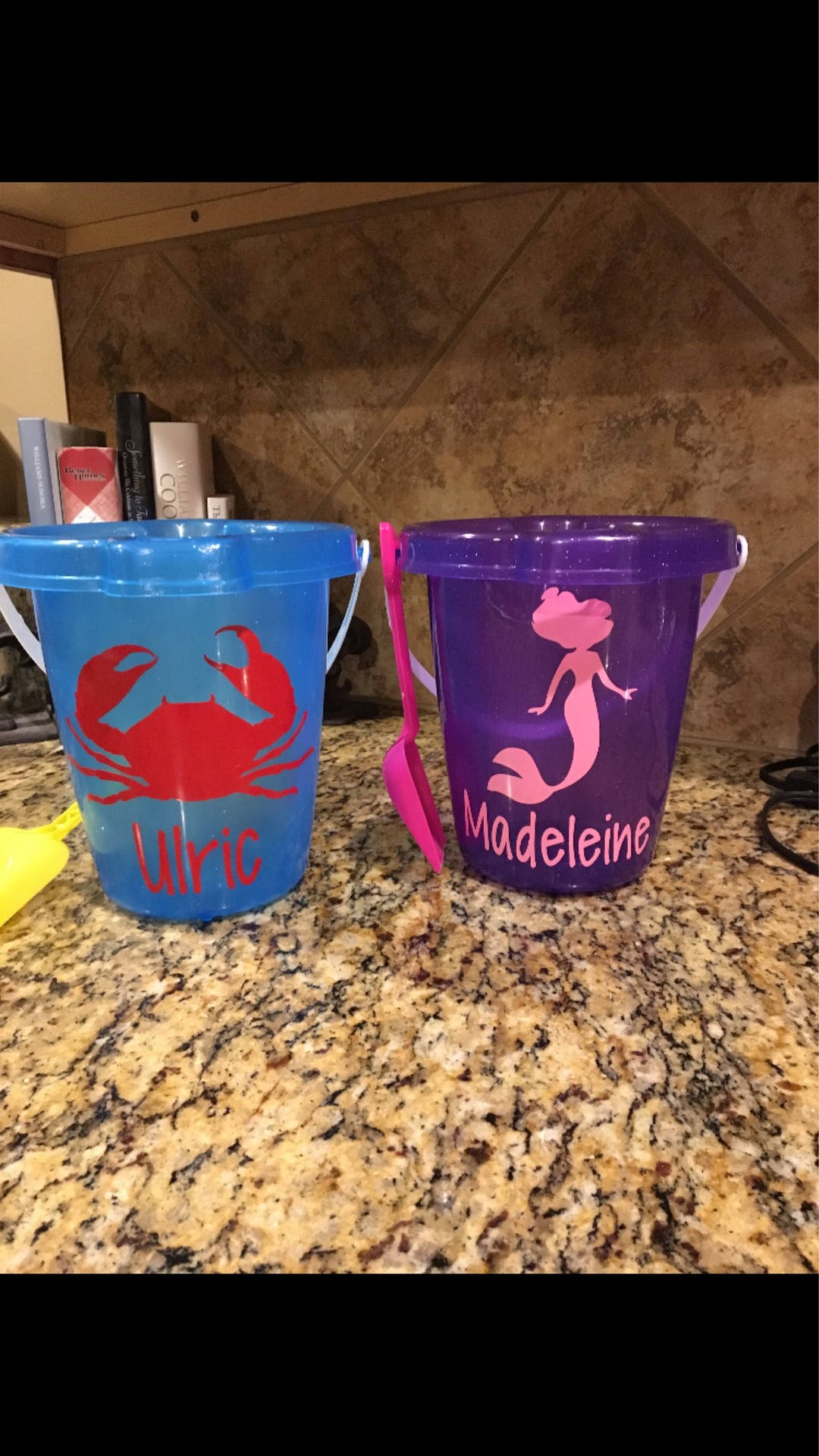 Personalized Beach Pail Etsy