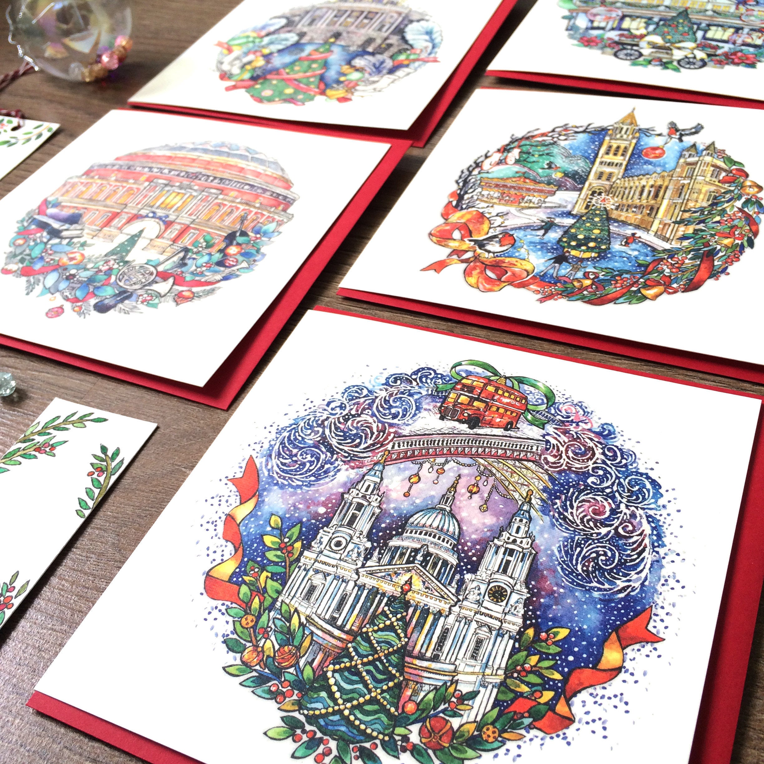 Natural History Museum Christmas Card. Christmas in London Etsy Australia