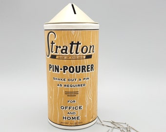 1950's Stratton Rocket Pin-Pourer - Made in England - Original & Unused - "For Office and Home" - Patent 587843
