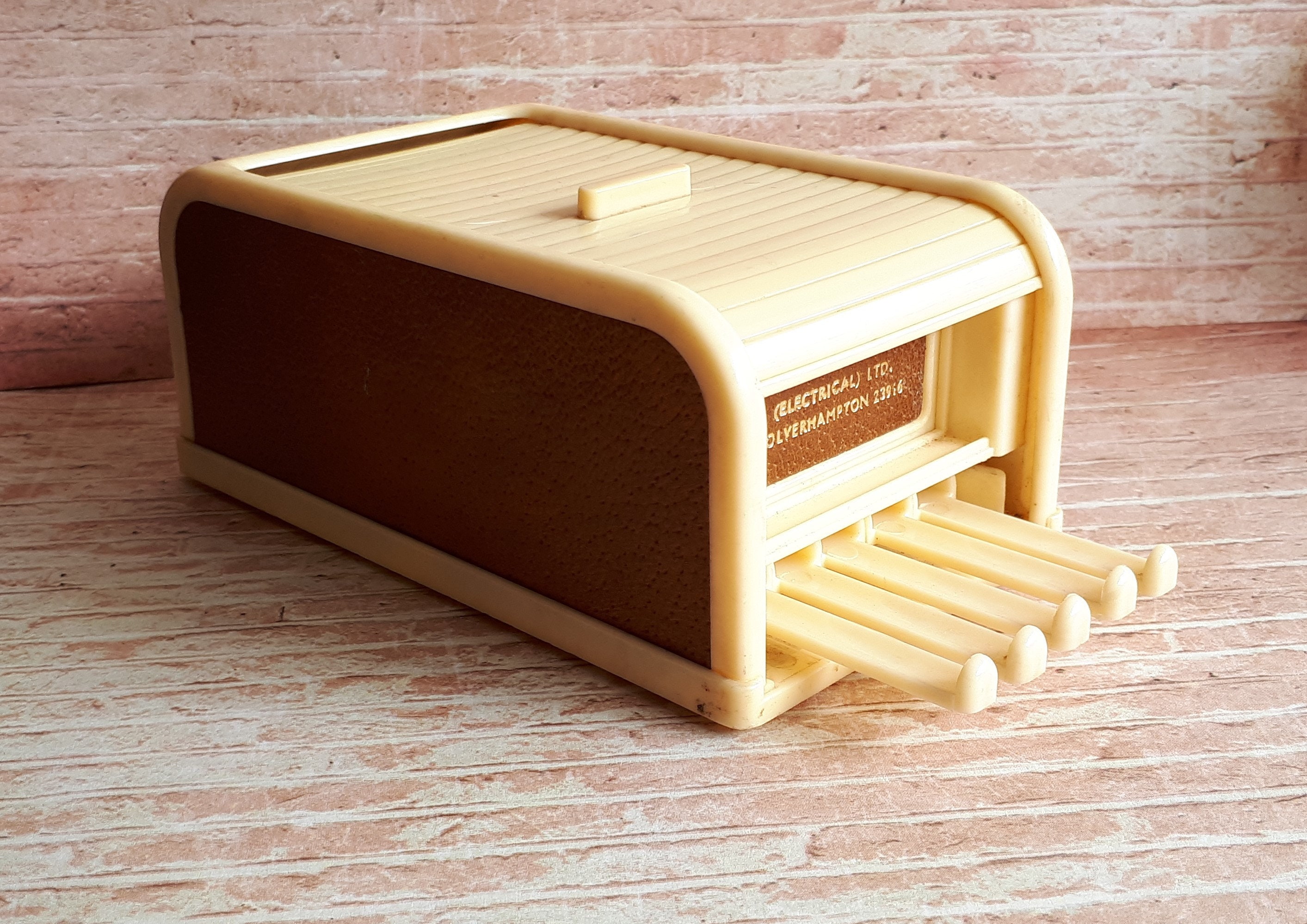 rolinx cigarette dispenser 1950's Rolinx Roll Top Cigarette Dispenser - Williams Bros Electrical's  Wolverhampton - Roll Top Filing Cabinet Style