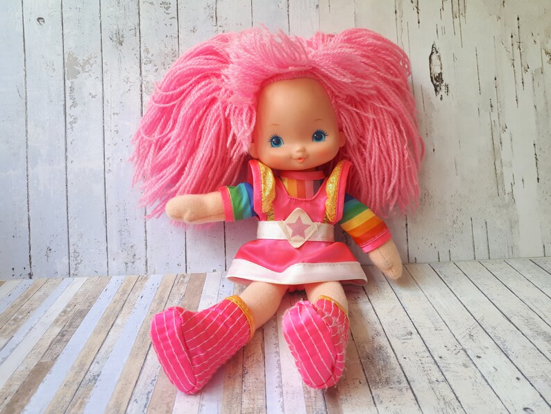 1980 S 12 Tickled Pink Doll Rainbow Brite Etsy