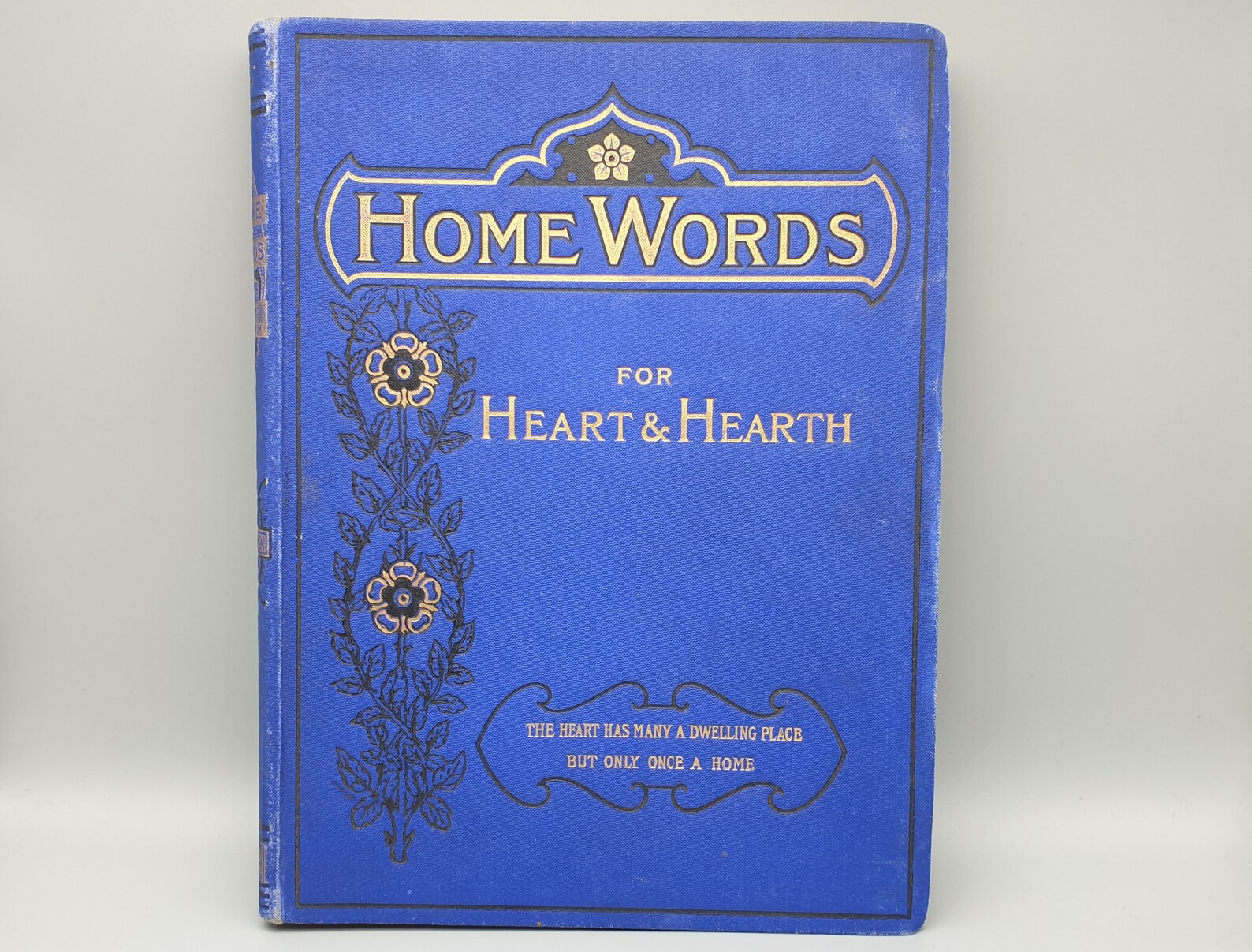 1899 Home Words Heart & Hearth Antique Book Etsy