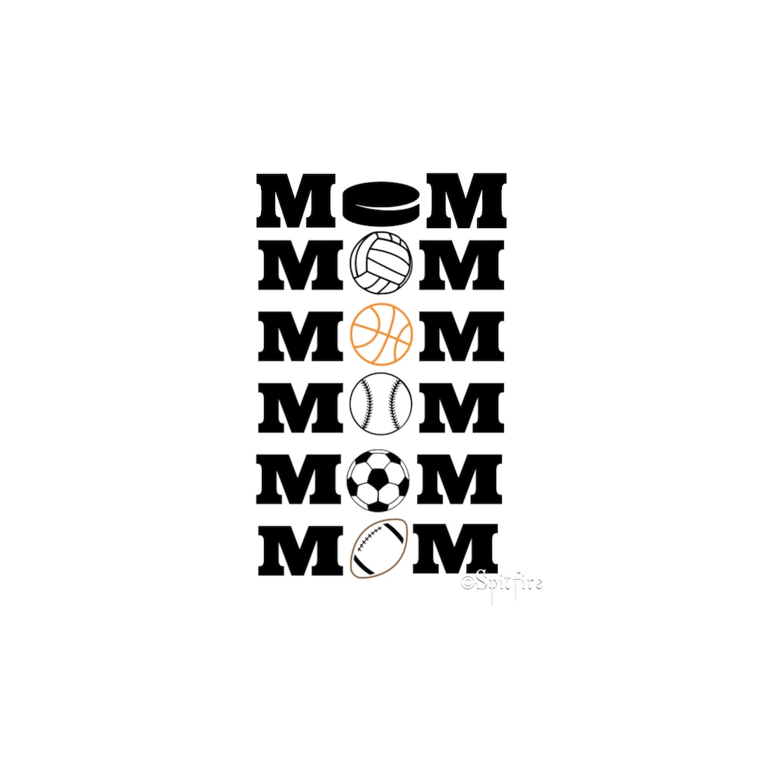 Sports Mom Car Decal Momlife, Car Decal, Mom Decal, Oracal 651, Etsy