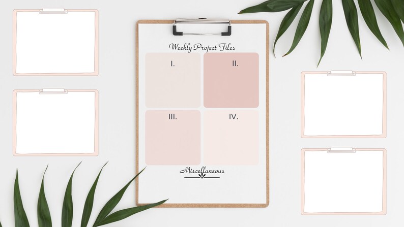 ORGANIZER DESKTOP WALLPAPER Earthy Minimalist Scheme Etsy