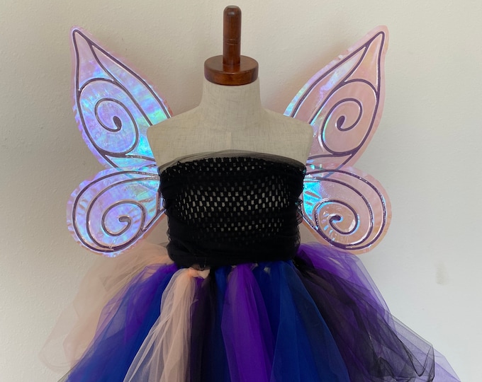 Medium Iridescent Purple Fairy Wings
