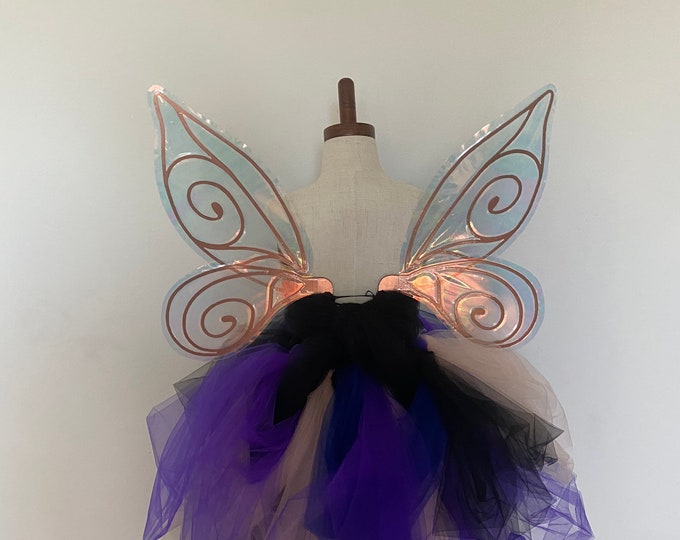 Medium Iridescent Copper Fairy Wings
