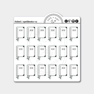 Spellbooks v2 // Foil Icons