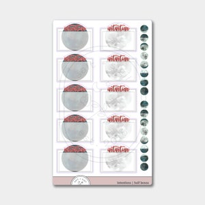 Lunar Intentions // HALF boxes