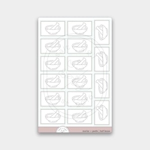 Mortar + Pestle // HALF boxes