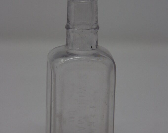 Vintage Bottle Sperm Sewing Machine Oil Bottle Antique Bottle Bud Vase