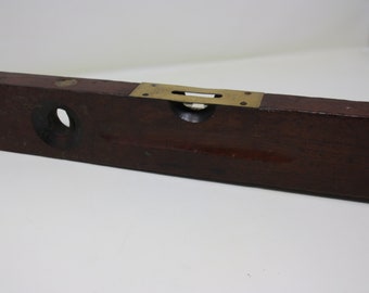 Antique Stanley 22" Wood Level
