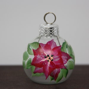 Mini vidro pintado à mão enfeite de natal porta cartão enfeite floral lembrancinha de festa de jardim