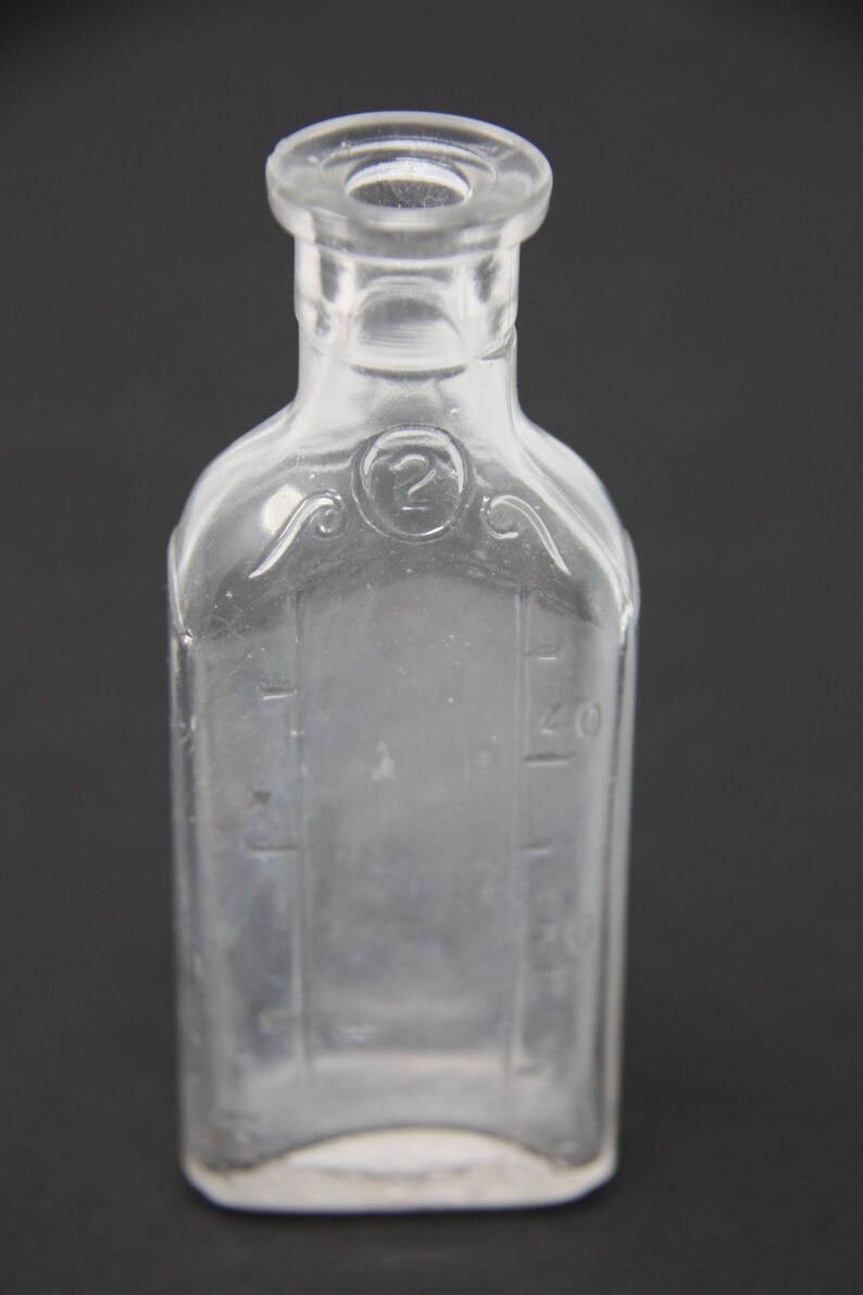 Antique Apothecary Medicine Bottle Potion Bottle Bud Vase Etsy
