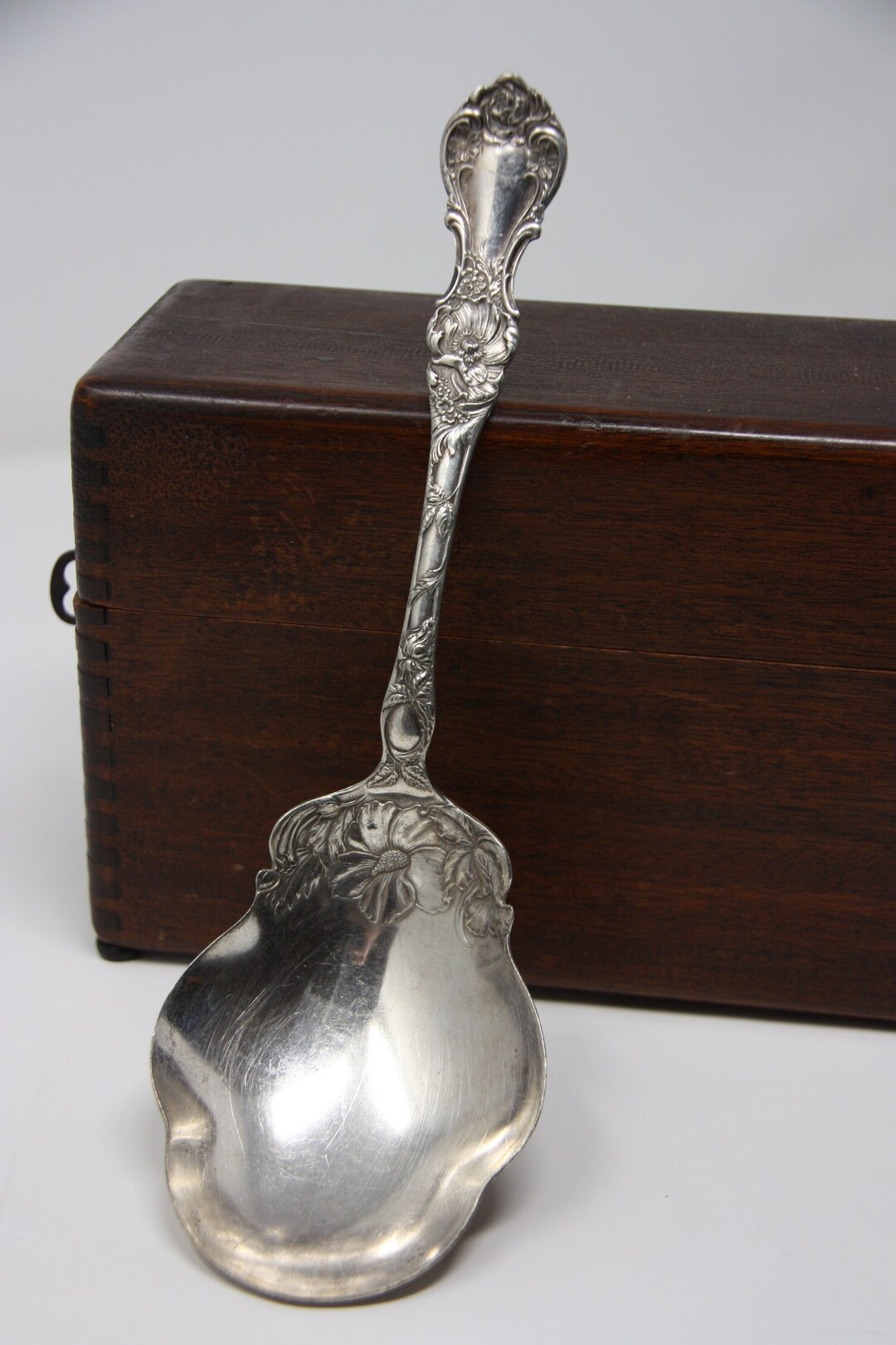 Antique 1835 R. Wallace A 1 Silverplate Serving Spoon Silverware Etsy