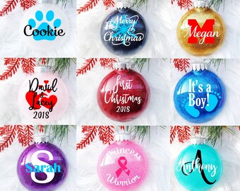 Como hacer bolas de navidad personalizadas