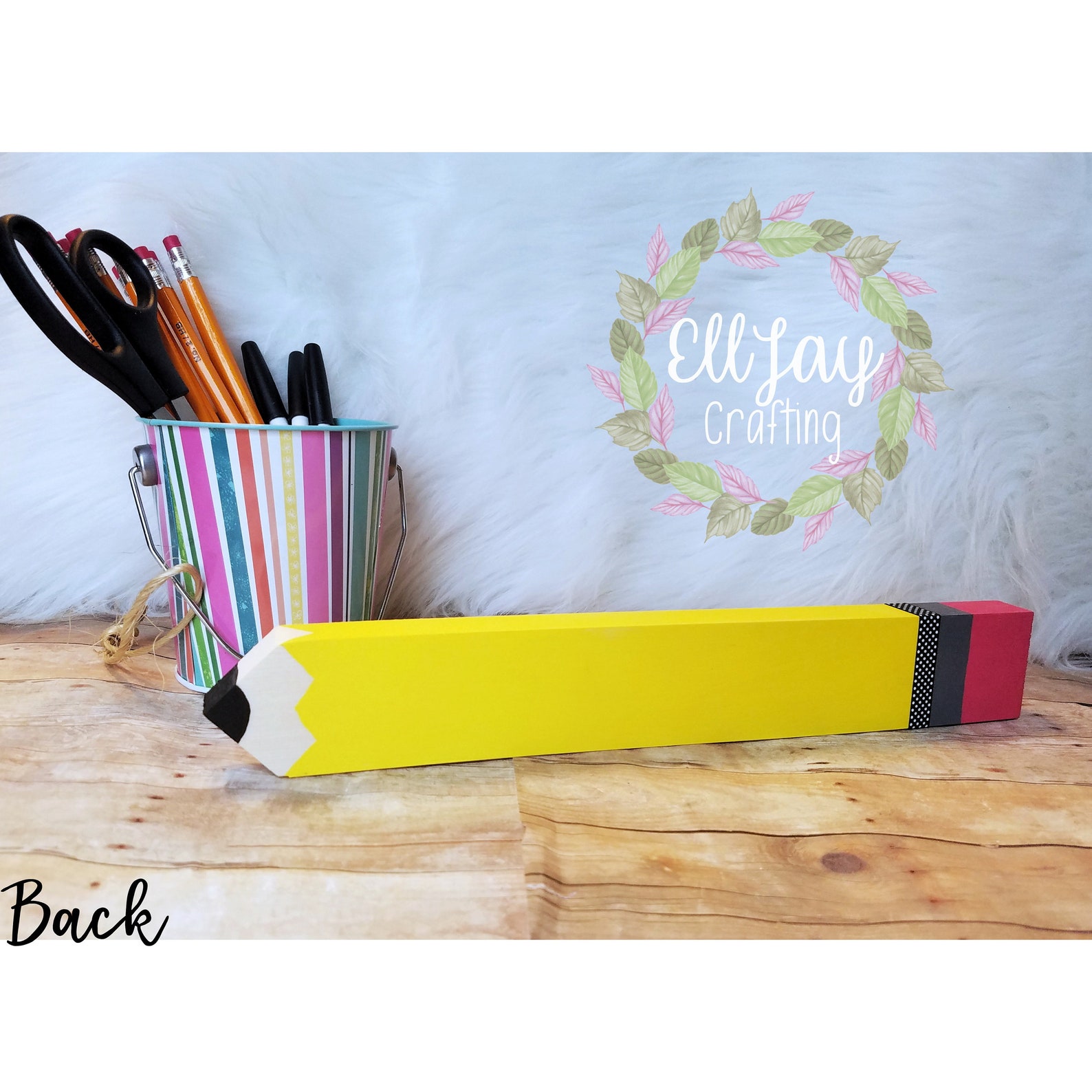 Teacher Pencil Sign Educator Sign Teacher Gift Teacher - Etsy