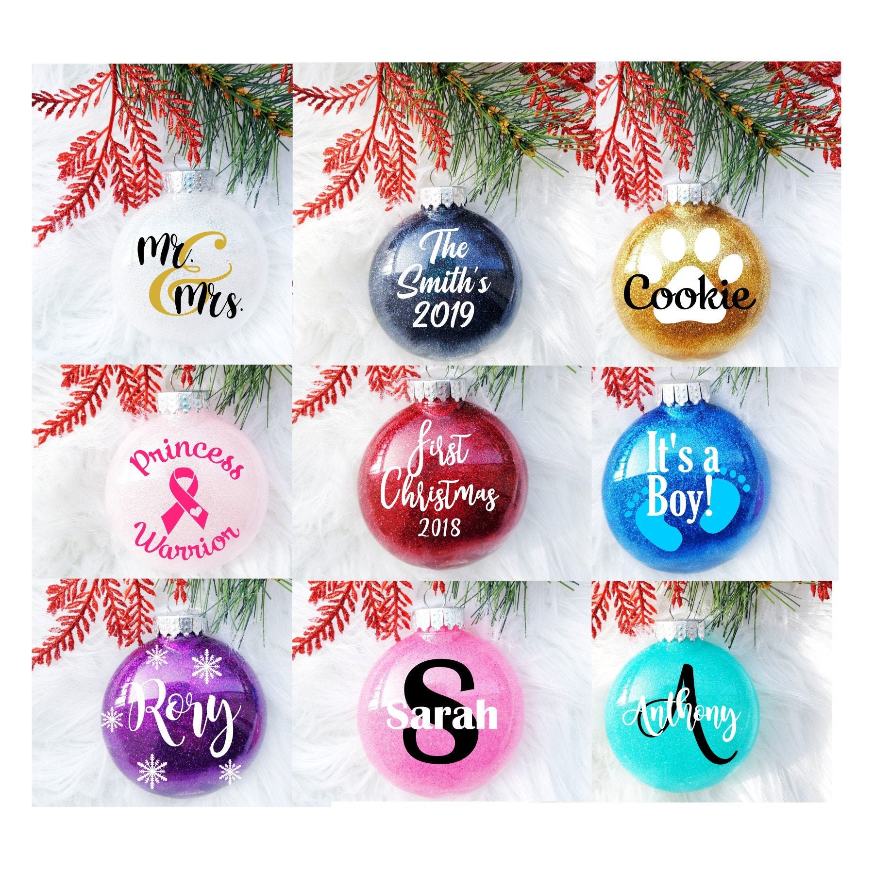 customized christmas ornaments