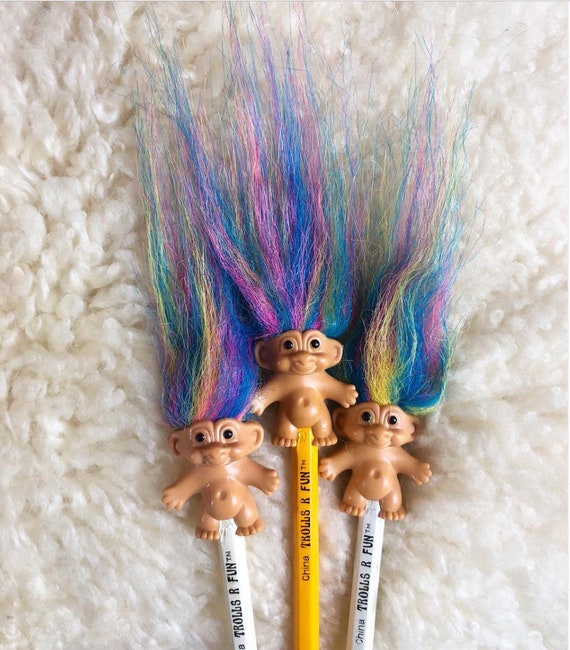 troll pencil toppers