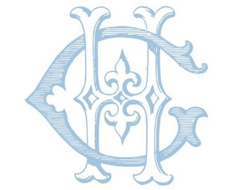 custom monogram design etsy