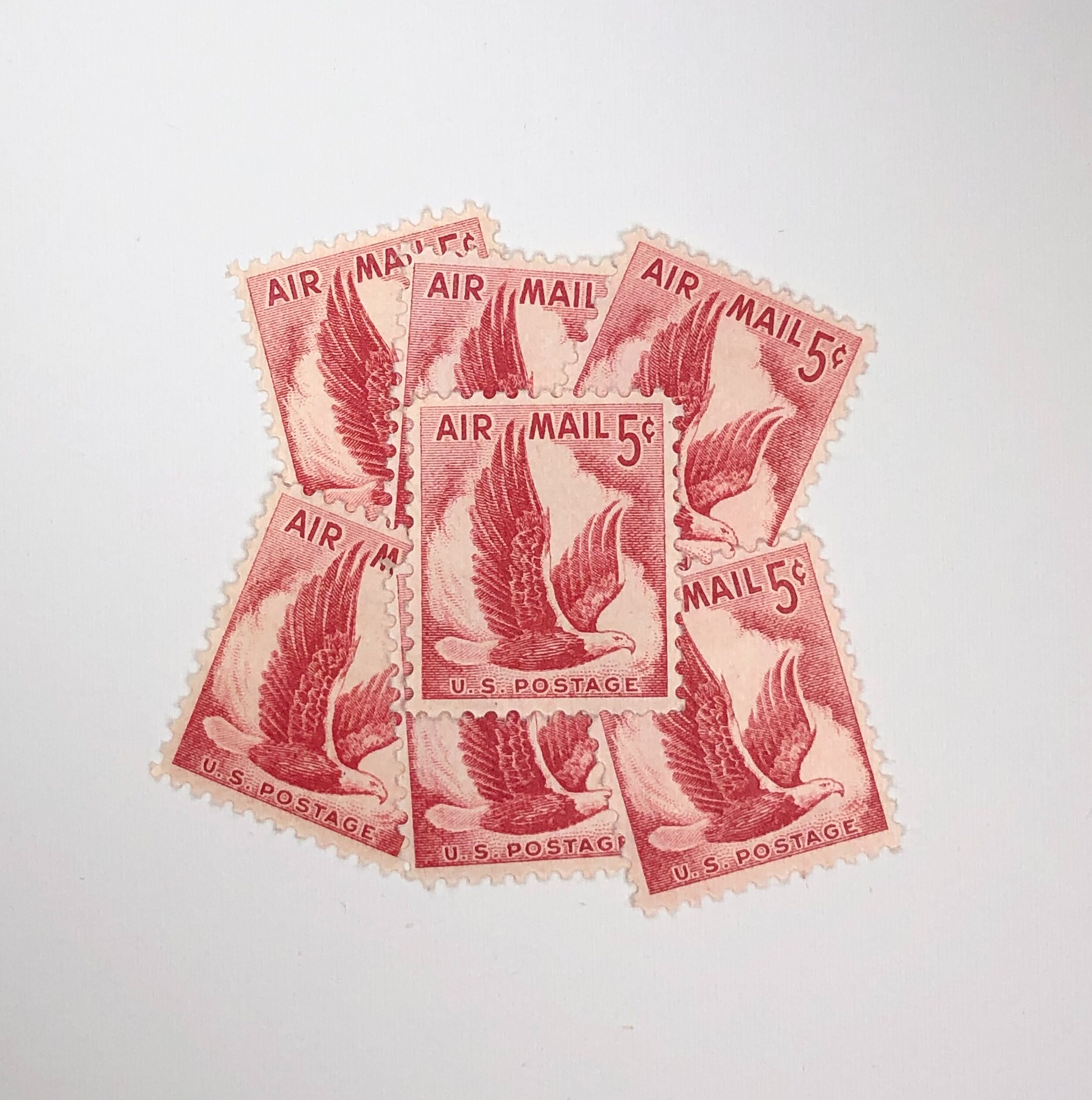 airmail 5 cent stamp 1958 airmail 5 cent stamp 1958