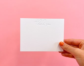 Thank You | Letterpressed Stationery