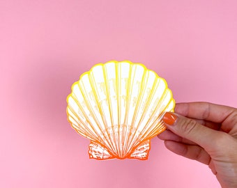 Sunset Scallop Cards | Letterpressed Stationery