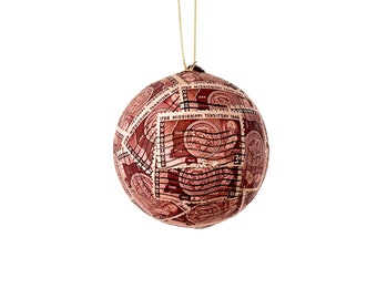 Mississippi State Ornament | Postage Stamp Ornament