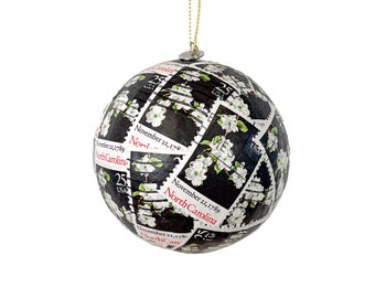North Carolina State Ornament | Postage Stamp Ornament
