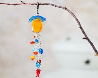Colorful Beaded Dreamcatcher