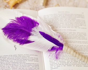 Goose, Ostrich, Pelican feathers smudge fan_witchcraft_shaman_wiccan_pagan_altar tools