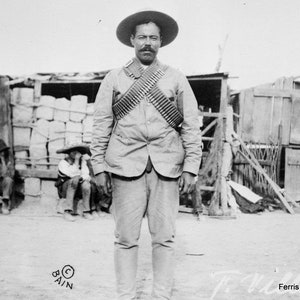 Pancho Villa Photo Print: Mexican Revolution History, Southwestern Decor