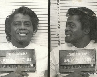 James Brown - Photo - Mugshot - 1988 - Godfather of Soul Vintage