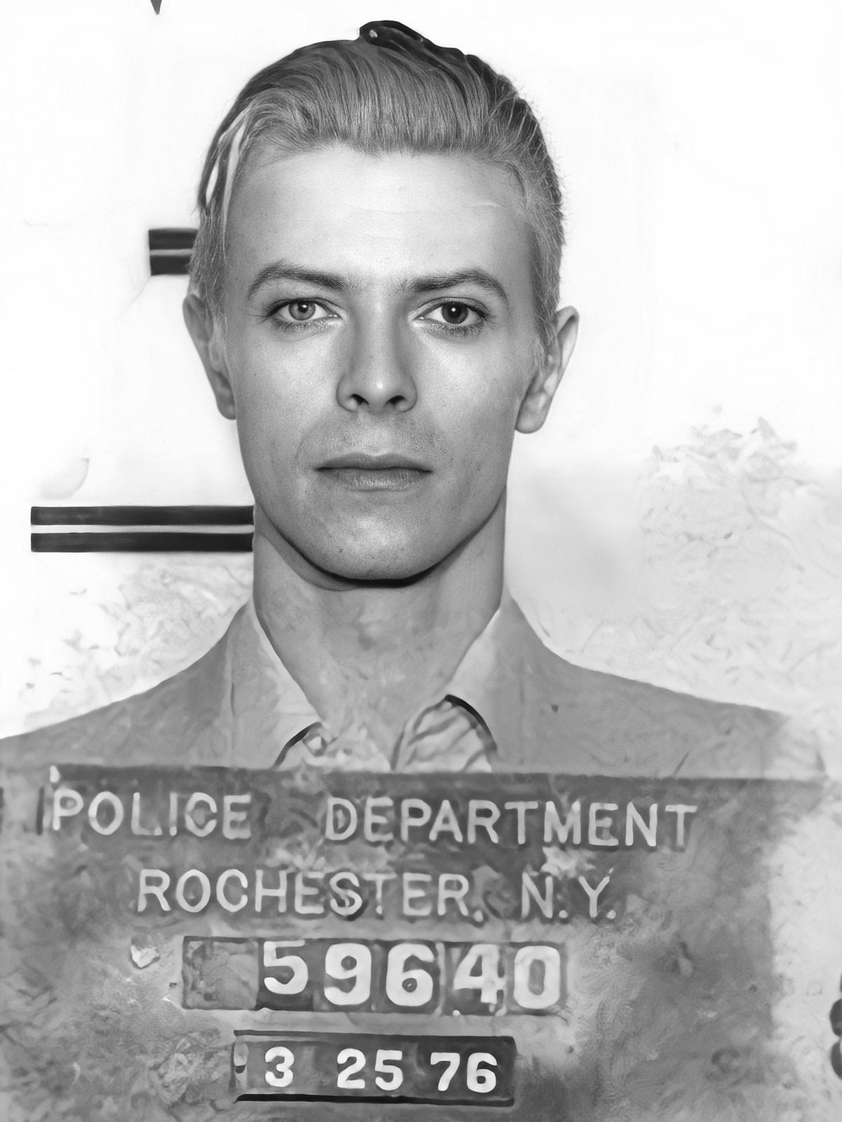 David Bowie, Mugshot, Ziggy Stardust, CBGB, Art Rock, Glam