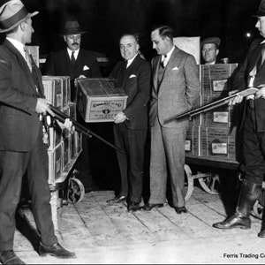 Repeal of Prohibition - Armed Guards - 1933 - Whiskey - Photo - Prohibition - Bar - Tavern - Man Cave - History - Beer - Liquor - Speakeasy