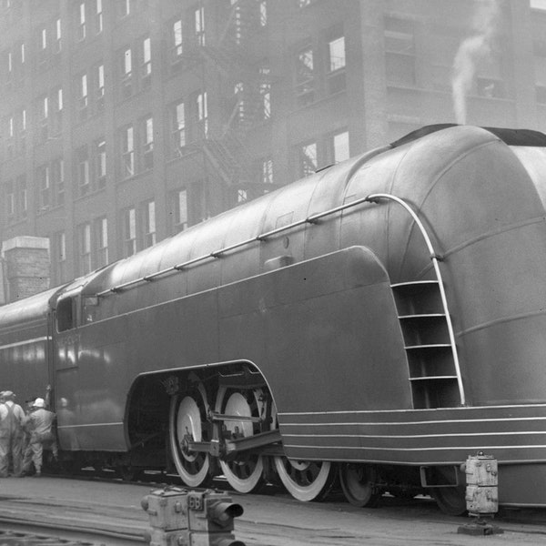 Mercury - Train - Streamliner - 1930s - Photo - Photograph - Print - Picture Vintage