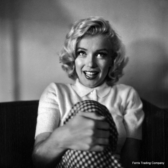 Marilyn Monroe Photo 1950s Hollywood Photograph | Etsy