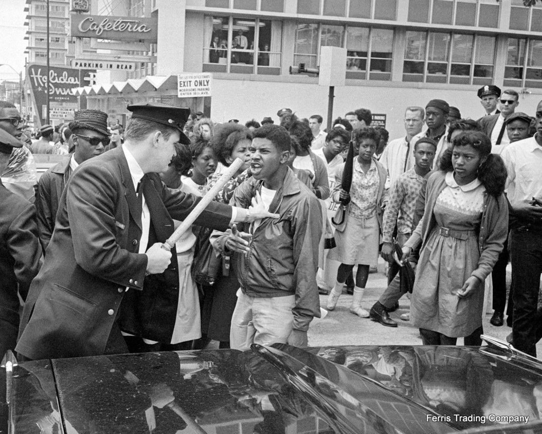 Civil Rights Protest 1960s Photo Voting Rights Integration Segregation
