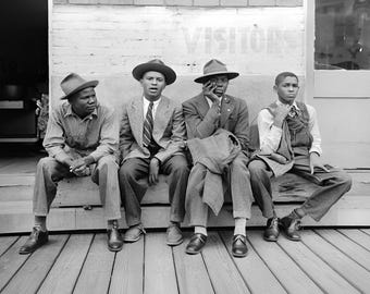 Black History 1939 Waco Texas African American Wall Art Decor
