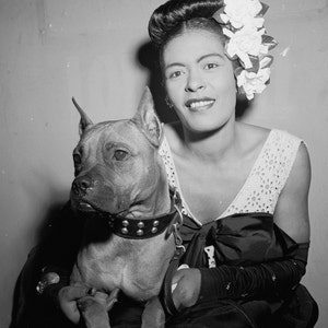 Billie Holiday Photo Print: New York City, 1947 - Vintage Jazz Singer