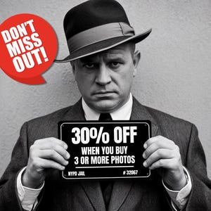 Vintage Bar Decor - John Gotti Mafia Boss Photography Print image 2