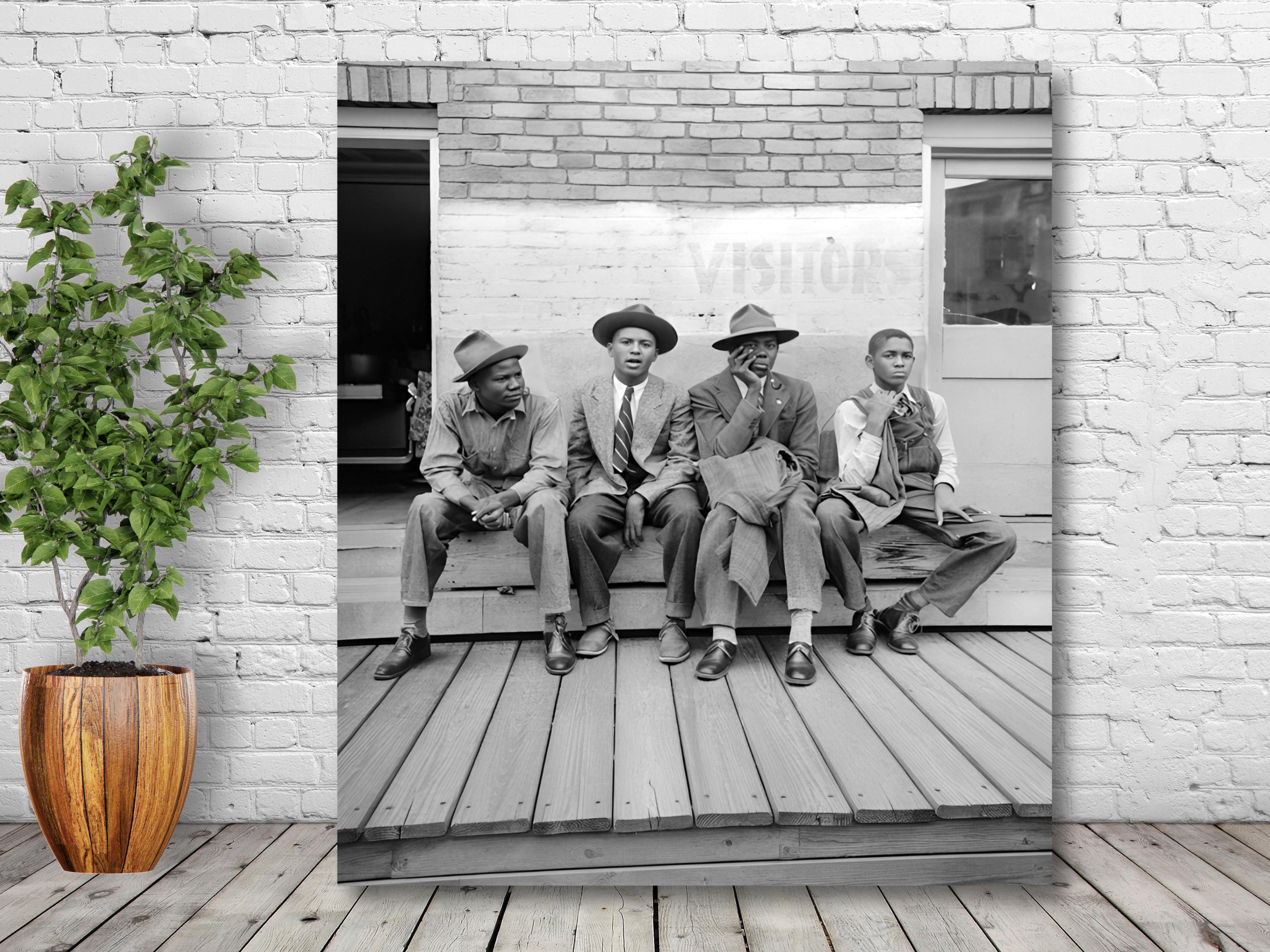 Black History 1939 Waco Texas African American Wall Art Decor