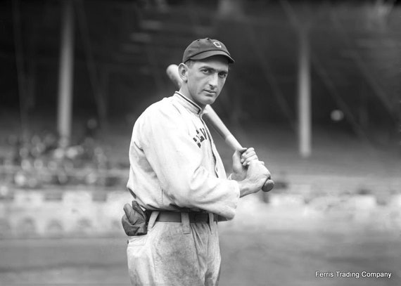 Shoeless Joe Jackson Photo: 1913 Cleveland Indians Baseball Legend