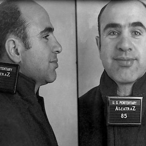Al Capone - Mugshot - Rare - Photo - Alcatraz - Prison - Photograph - Chicago - Mafia - Mob - Mobster - History - Prohibition - Vintage