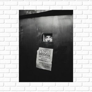 Speakeasy bar decor bar poster 1920s Prohibition vintage photo Great Gatsby wall art home lounge decor man cave print