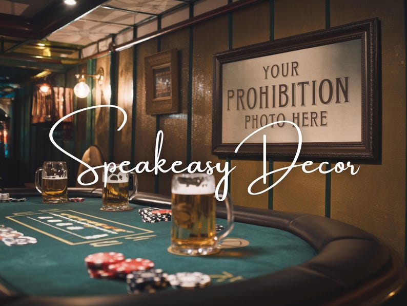 Vintage Guinness Beer Cart Photo: Speakeasy Bar Decor image 7