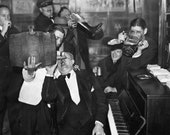 End of Prohibition Celebration - 1933 - Photo - Speakeasy - Bootlegging - Whiskey - Tavern - Beer - Bar - Man Cave - Wall Art - NYC, Chicago