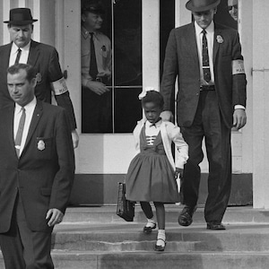 Ruby Bridges Photo Print: Black History, Civil Rights Movement