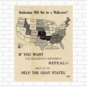 Prohibition Photo, Prohibition Sign, Bar Cart Decor, Pub Art, Man Cave Decor, Bar, Home Brewery Art, Speakeasy Decor
