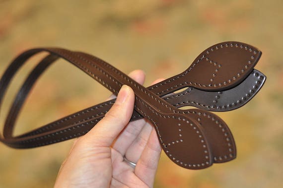 Mcraft Handmade Brown Leather Shoulder Strap Repair Kit to 